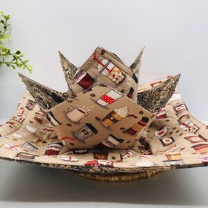 Microwave Cozy Set, Dinner Plate, Soup Bowl, Pint Size Gift Set of 3 Pieces